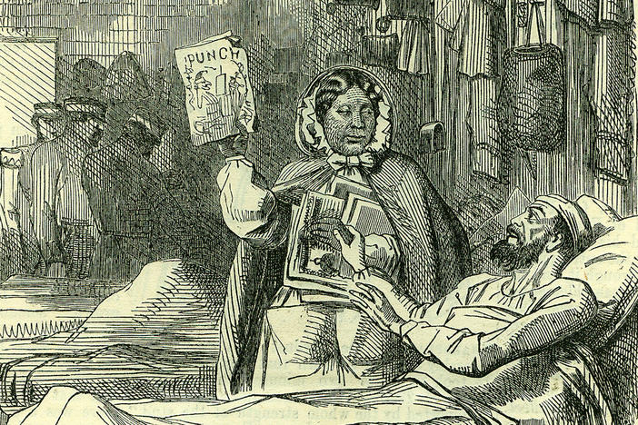 When Florence Nightingale was recruiting nurses, an accomplished nurse from Jamaica named Mary Seacole traveled to London but was repeatedly rejected. Seacole wrote: "Did these ladies shrink from accepting my aid because my blood flowed beneath a somewhat duskier skin than theirs? " Her experience is part of the new book <em>Taking Care: The Story of Nursing and its Power to Change the World.</em>