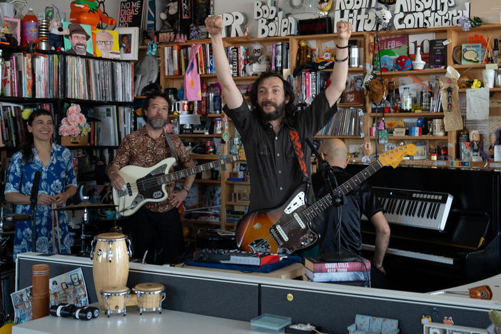 Meridian Brothers perform a Tiny Desk concert.