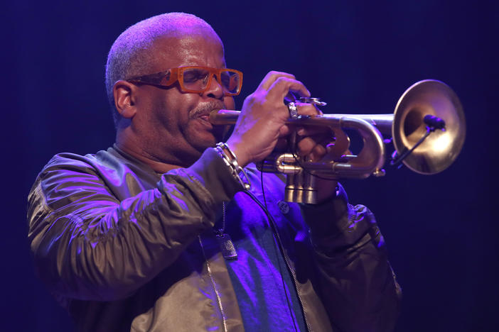 Terence Blanchard performs at the International Jazz Day Concert, New Orleans Tricentennial at the Orpheum Theater in 2018.