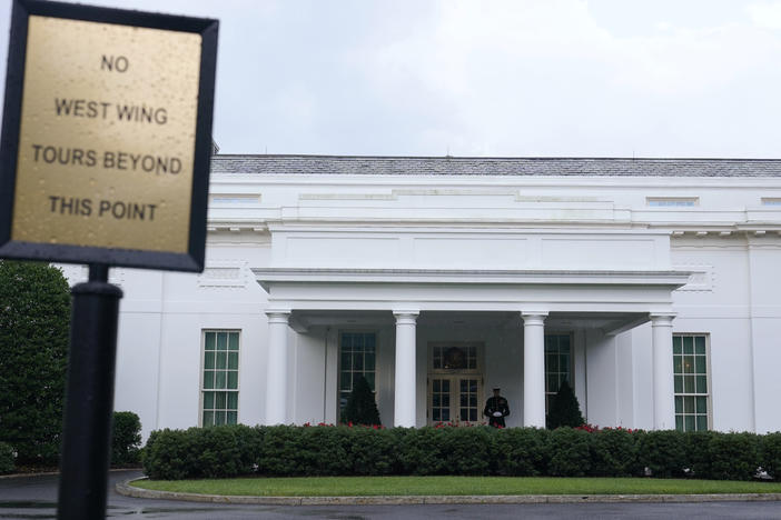 The West Wing of the White House on July 5. The U.S. Secret Service has closed its investigation into a small bag of cocaine found just inside a different entrance to the building.