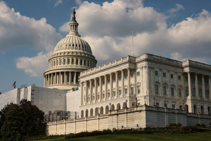 A view of the Capitol building in Washington, D.C.