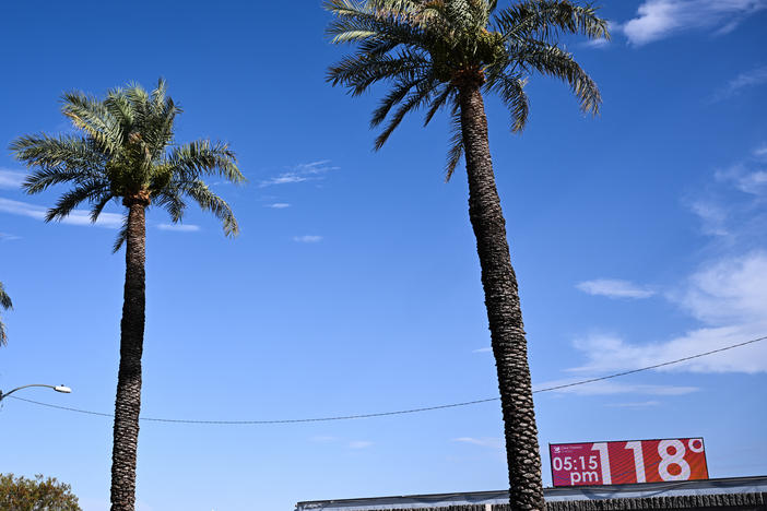 It was 118 degrees after 5 p.m. in Phoenix, Arizona on July 18, 2023. More than 80 million people have been under heat warnings, as relentless temperatures continue to bake the western and southern U.S.