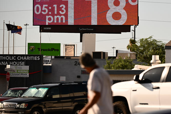 Tens of millions of Americans have been living under extreme heat warnings or advisories during the last few weeks including Phoenix. A new study finds climate change is making heatwaves more common.