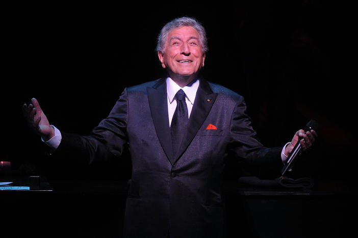 Tony Bennett performs at the Metropolitan Opera House in New York City on Sept. 18, 2011.