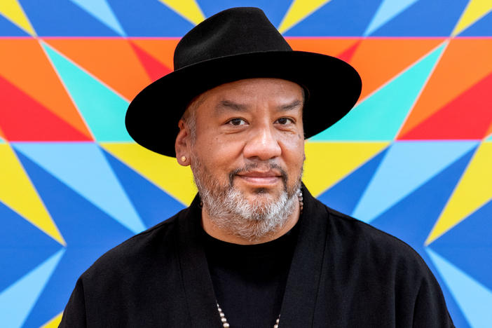 Artist Jeffrey Gibson will represent the U.S. at the Venice Biennale in 2024, the first Indigenous artist to have a solo exhibition in the U.S Pavilion at the international art event.