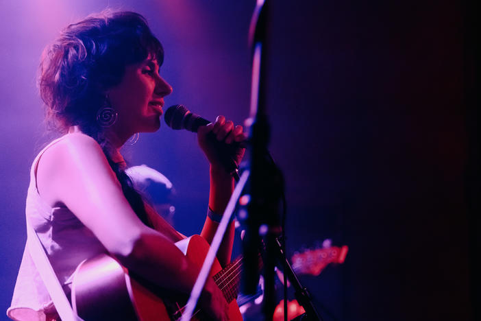 Little Moon performs in San Francisco during the Tiny Desk Contest tour.