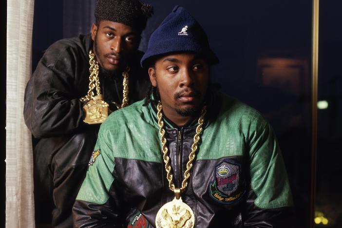 Rakim (left) and Eric B., 1987