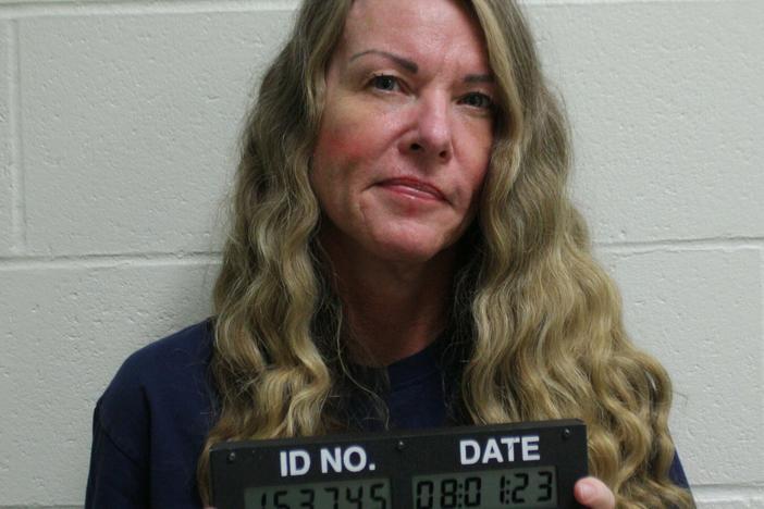 Lori Vallow Daybell was photographed on Tuesday as she was booked into the Pocatello Women's Correctional Center in Pocatello, Idaho. Prosecutors in Arizona are looking to bring her to that state to face more charges there.