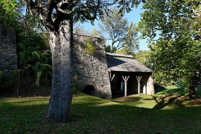 The remains of Catoctin Furnace in Maryland as seen in 2020. Researchers have now analyzed the DNA of enslaved and free Black workers there, connecting them to nearly 42,000 living relatives.