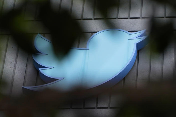 Twitter's blue bird is seen on its headquarters building in San Francisco on July 24. Special counsel Jack Smith obtained search warrant for Twitter to turn over info on Trump's account, according to newly unsealed court documents.