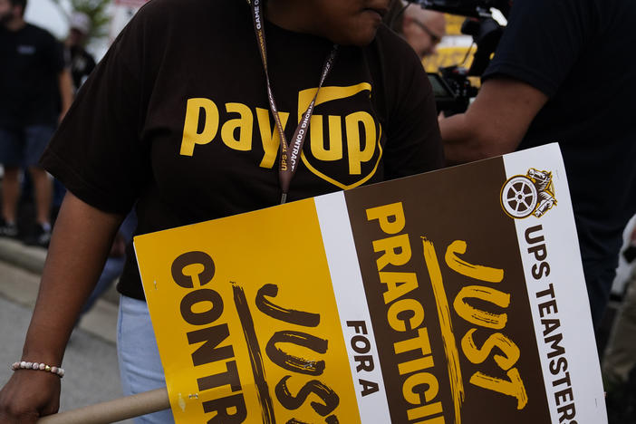 UPS workers are voting on whether to approve a deal negotiated by Teamsters leadership.