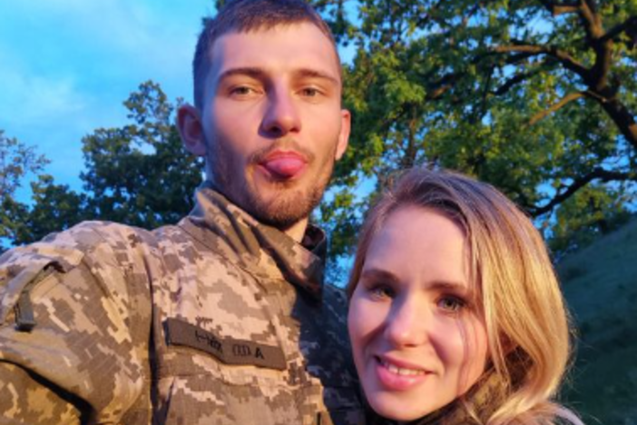 Alina documented Andrii's injuries and steps in his recovery on Facebook. In the post here, she describes hearing of her husband's injuries as "the worst news of my life."