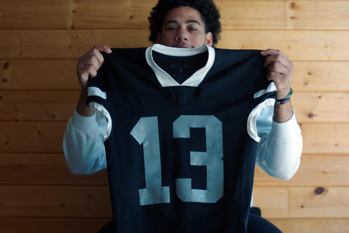 Quarterback Trilian Harris is one of the players swindled in a phony high school football program the state of Ohio later called a "scam."
