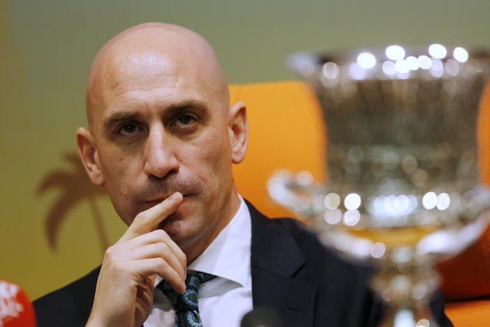 Spanish soccer federation president Luis Rubiales refused on Friday to resign his post.