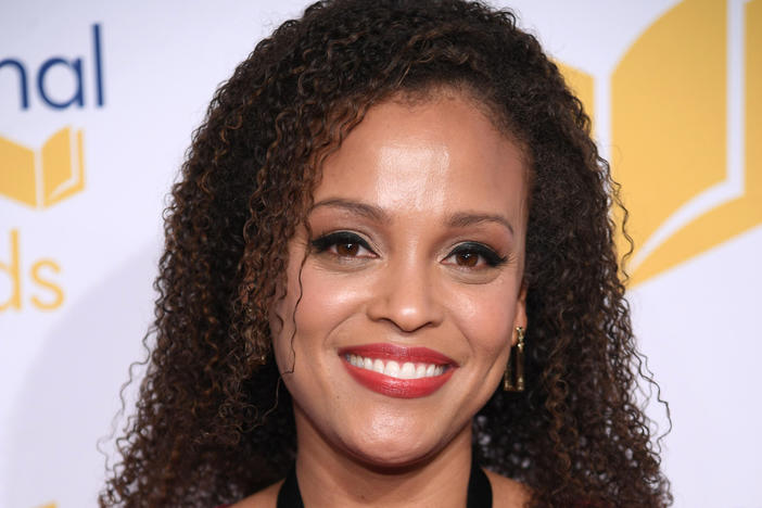 2023 Kirkus Prize finalist Jesmyn Ward, pictured at the 2017 National Book Awards in New York City.