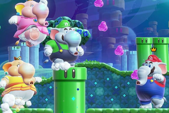 Everyone can be an elephant in Super Mario Bros. Wonder.