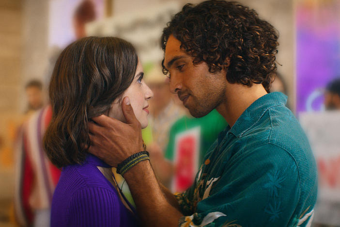 The idea that boundless customization is the way of the future misunderstands the relationship between creator and audience and the negotiation that goes on between the two. Above, Laura Marano as Cami and Jordi Webber as Jack in <em>Choose Love</em>.