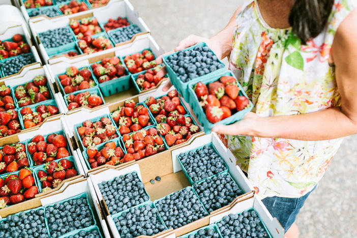 People with diabetes who were prescribed fruits and vegetables, saw their blood sugar decline significantly. And adults with hypertension saw their blood pressure go down.