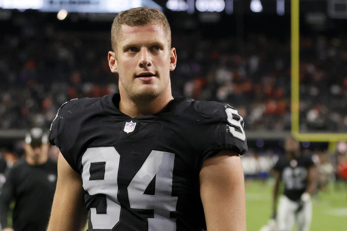 Carl Nassib will be dedicating himself to his philanthropic app.