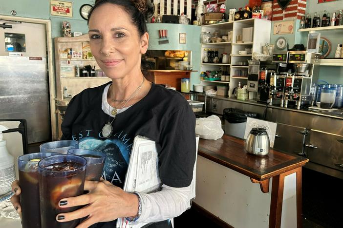 Actor Michelle Allaire owns the S&W Country Diner in Culver City.