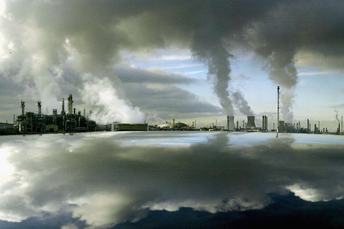 Emissions from burning fossil fuels aren't falling fast enough to stop dangerous levels of warming, a U.N. report warns.