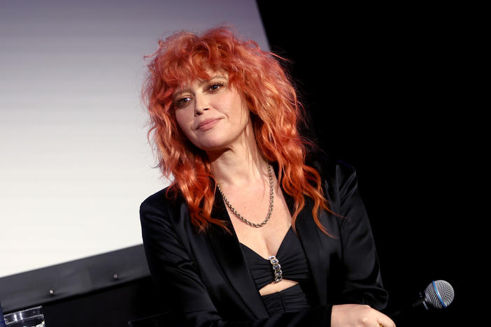 Natasha Lyonne, pictured here in November 2022, is one of several actors who's auctioning off unique experiences to support TV and movie crews impacted by the ongoing writers' strike
