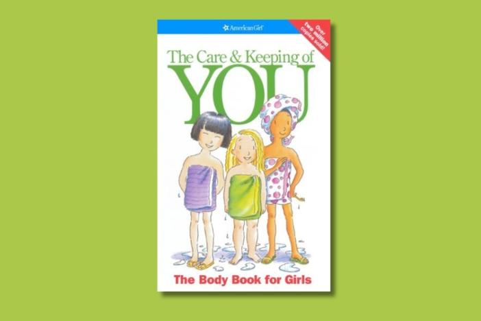 The cover of <em>The</em><em> Care and Keeping of You</em>:<em> The Body Book for Girls</em>, originally published in 1998.