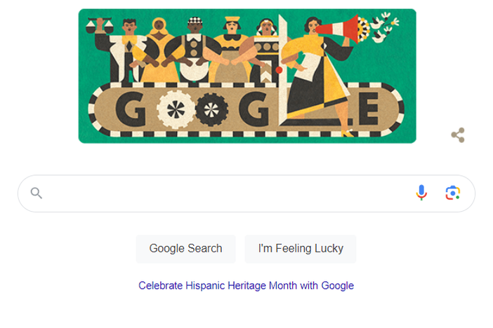 The Google Doodle on Sept. 15 celebrates Luisa Moreno, who founded one of the first Latino civil rights assemblies in the U.S. and fought for improved working conditions and fair treatment for Latino laborers.