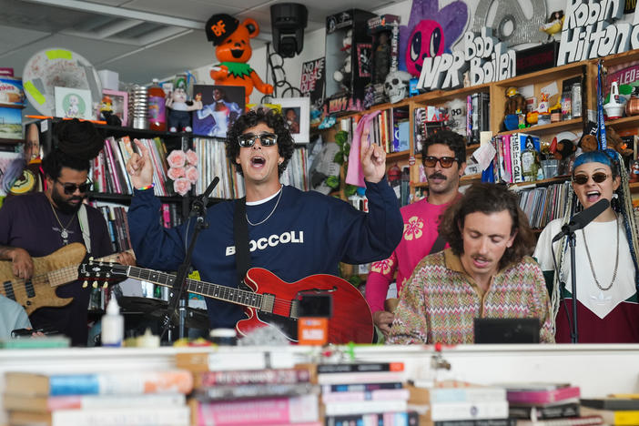 Rawayana performs a Tiny Desk concert.