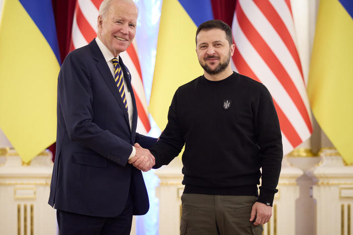 Ukrainian President Volodymyr Zelenskyy travels to Washington this week to press for additional funding for the war with Russia. President Biden has Congress to approve $24 billion in new funding.