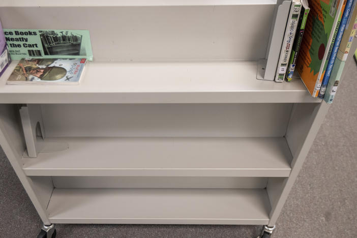 A PEN America report found that the number of books permanently removed from U.S. school libraries and classrooms has quadrupled — to 1,263 books in the last school year from 333 the year before.