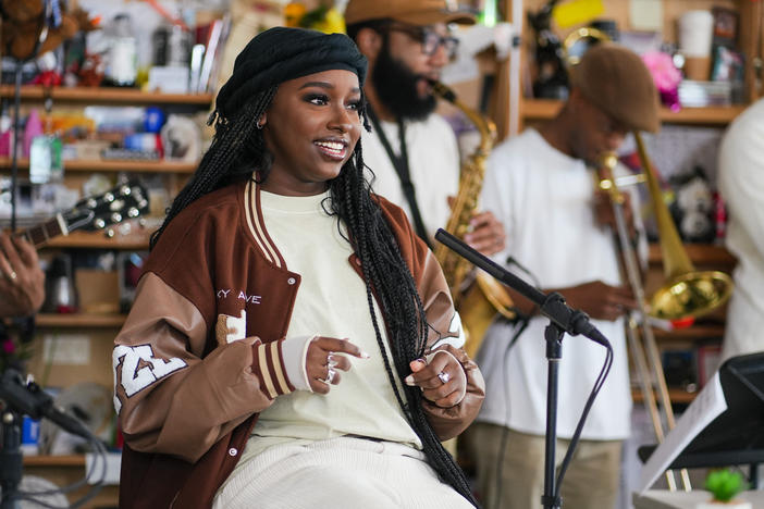 J Noa performs a Tiny Desk concert.