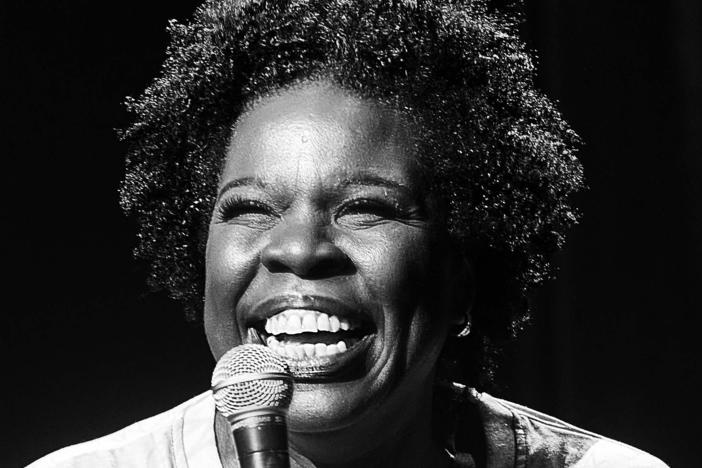 Leslie Jones says she was 19 when Jamie Foxx told her she needed to live life — get hired, get fired, fall in love — in order to be truly funny.