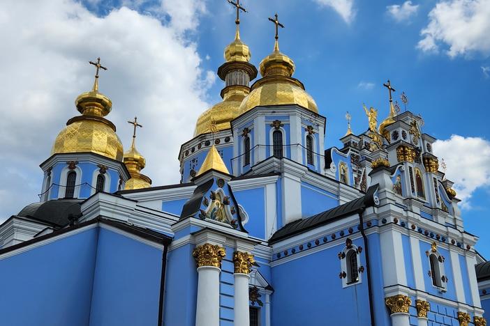The Kyiv Lavra is one of the holiest sites in Orthodox Christianity. In March, clergy aligned with Moscow's patriarch were ousted from some areas of the monastery complex.