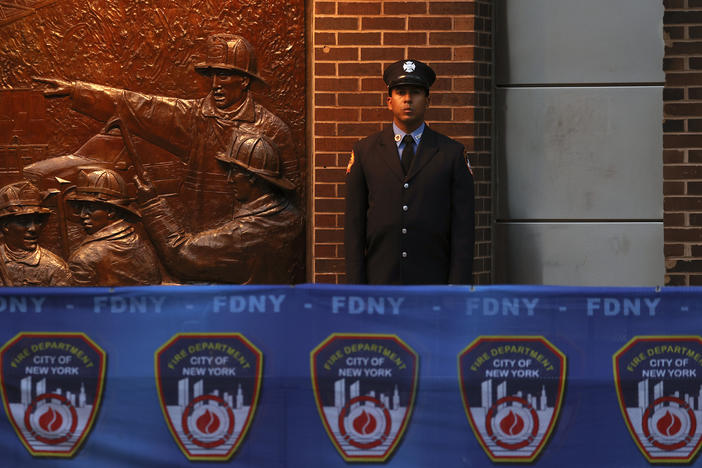 On Sept. 11, 2001, 343 firefighters and paramedics were killed, most when the towers collapsed. Now, an equal number have died from 9/11-related illnesses, the FDNY says.