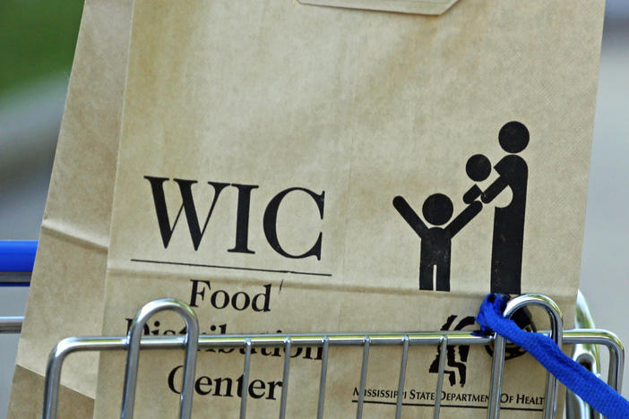 The head of the USDA says most WIC beneficiaries would lose access to the program within a few days of a government shutdown, leaving them unable to buy healthy food.