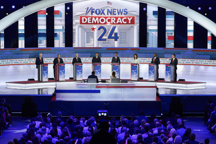 President Trump skipped the first Republican debate on August 23, 2023 in Milwaukee, Wisconsin.