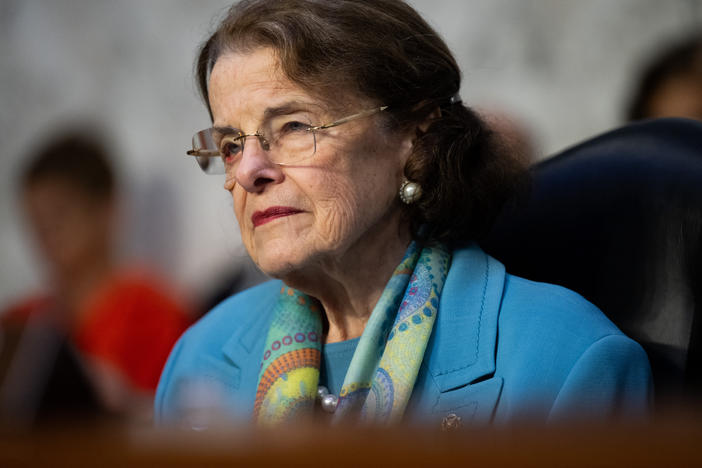 Senator Dianne Feinstein, a Democrat from California who was first elected in 1992, died Thursday at the age of 90.