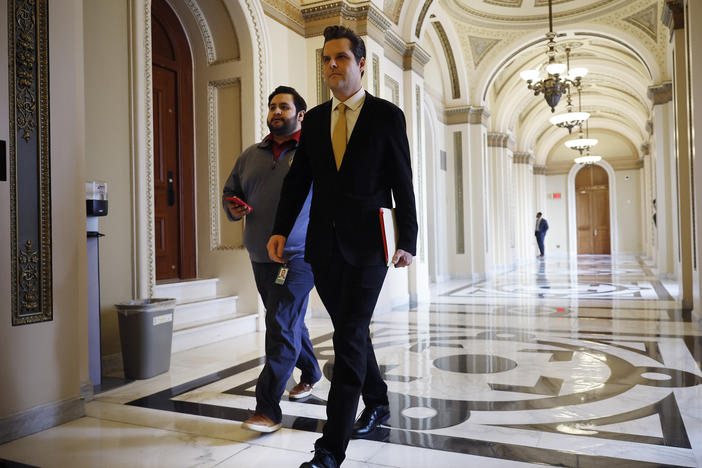 Rep. Matt Gaetz, R-Fla., has begun the process to remove Kevin McCarthy as speaker of the House.