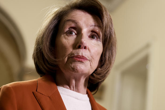 Former House Speaker Nancy Pelosi has accused the new speaker pro tempore of asking her to vacate her workspace.