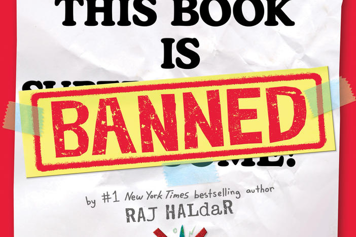 Raj Haldar wants his "silly" new picture book to help kids "understand...the dangers of censorship but...also have fun."