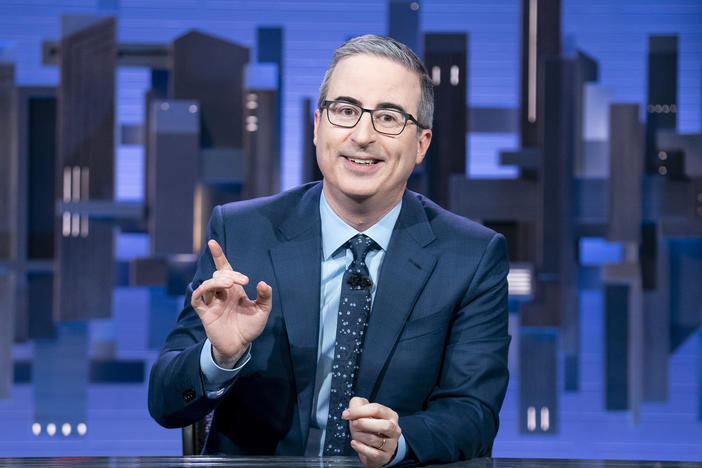John Oliver returned to TV with season 10 of his show.