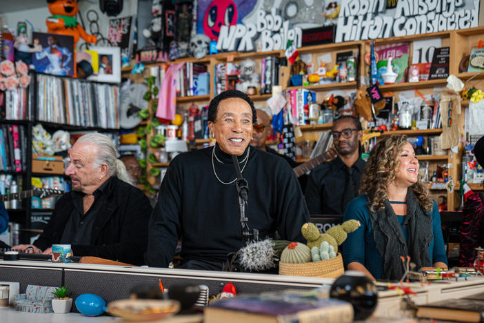 Smokey Robinson performs a Tiny Desk concert.