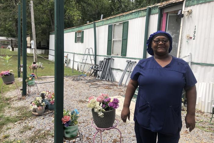 Gladys Maull lives in the rural community of Hicks Hill, Ala. on land that's been in her family for generations. The on-site septic system is collapsing, and she can't afford a new one.