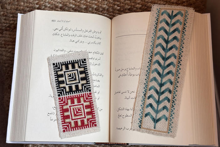 Tatreez is a centuries-old traditional Palestinian embroidery art form. It encompasses the variety of colorful stitching found on Palestinian textiles.