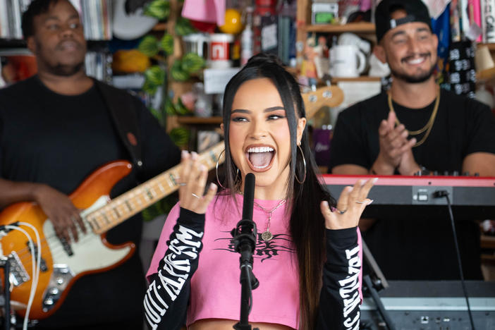 Becky G performs a Tiny Desk concert.