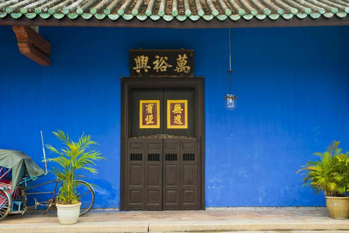 The Cheong Fatt Tze Mansion in George Town, Penang. Author Tan Twan Eng says there's a story behind every door in the city.
