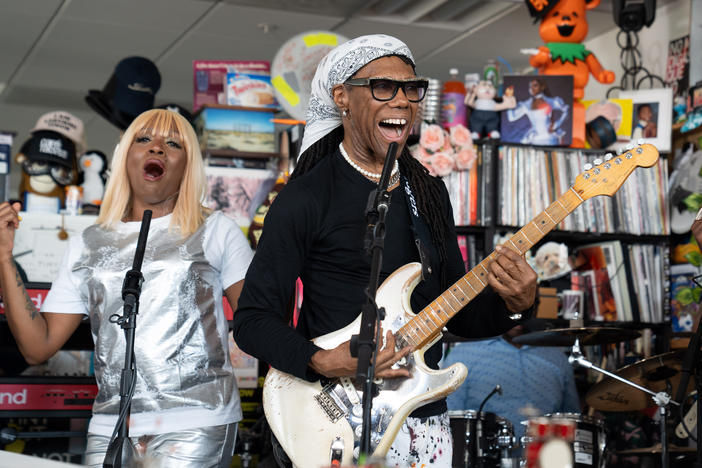 Nile Rodgers & CHIC perform a Tiny Desk concert.