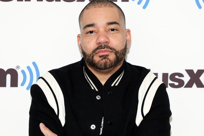 NEW YORK, NEW YORK - APRIL 20: DJ Envy visits SiriusXM Studio on April 20, 2022 in New York City. (Photo by Dia Dipasupil/Getty Images)