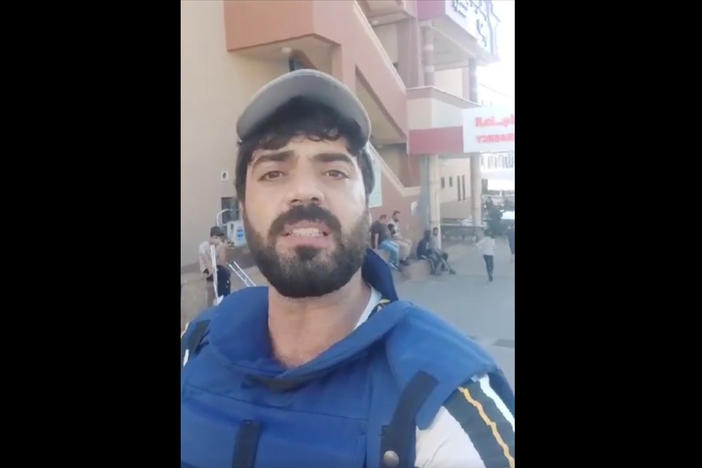 Anas Baba, a producer for NPR, has been reporting on the war from his base in Gaza.